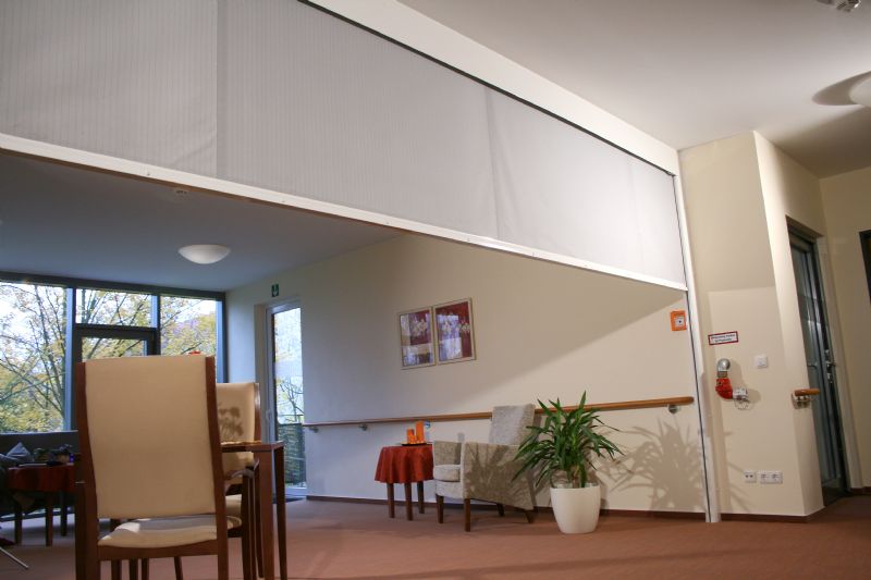 Fibershield-E Raumabschluss E60 mit VKF Brandschutzanwendung